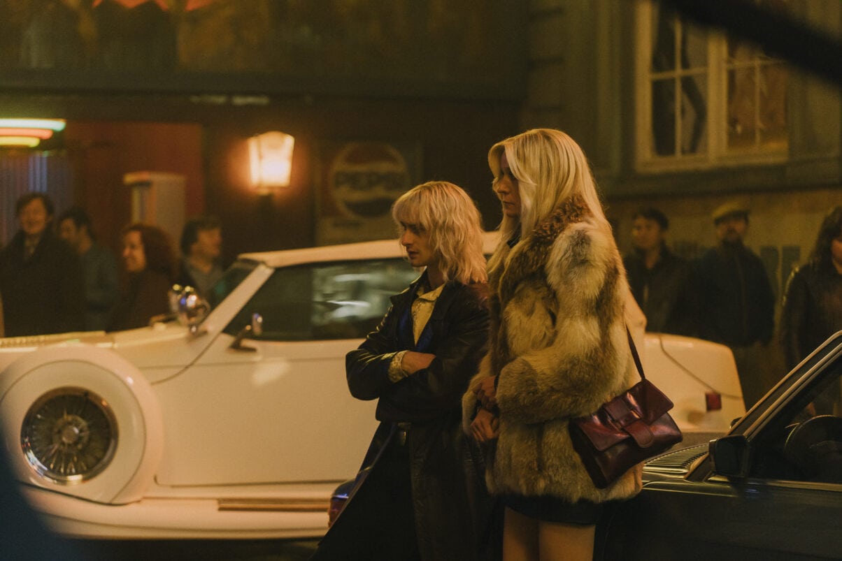 Doppelte Abhängigkeiten: Erst die Prostituierte Jutta macht aus einem Niemand den „schönen Klaus“, einen der einflussreichsten Zuhälter- und Kartellchefs Hamburgs (c) Susanne Schramke - Prime Video - NEUESUPER