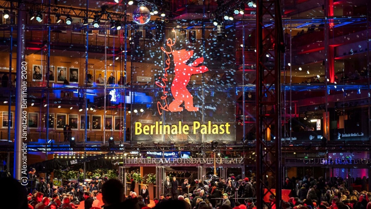 Das Herz der Berlinale: der Rote Teppich am Potsdamer Platz (c) Alexander Janetzko Berlinale 2020