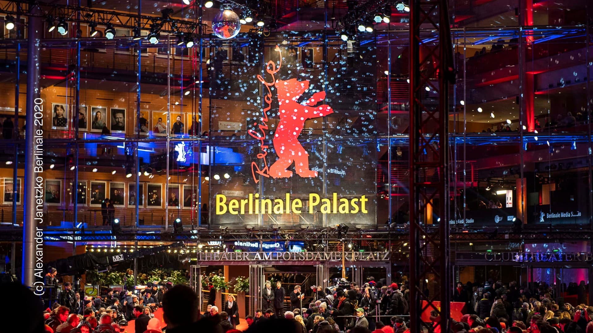 Das Herz der Berlinale: der Rote Teppich am Potsdamer Platz (c) Alexander Janetzko Berlinale 2020