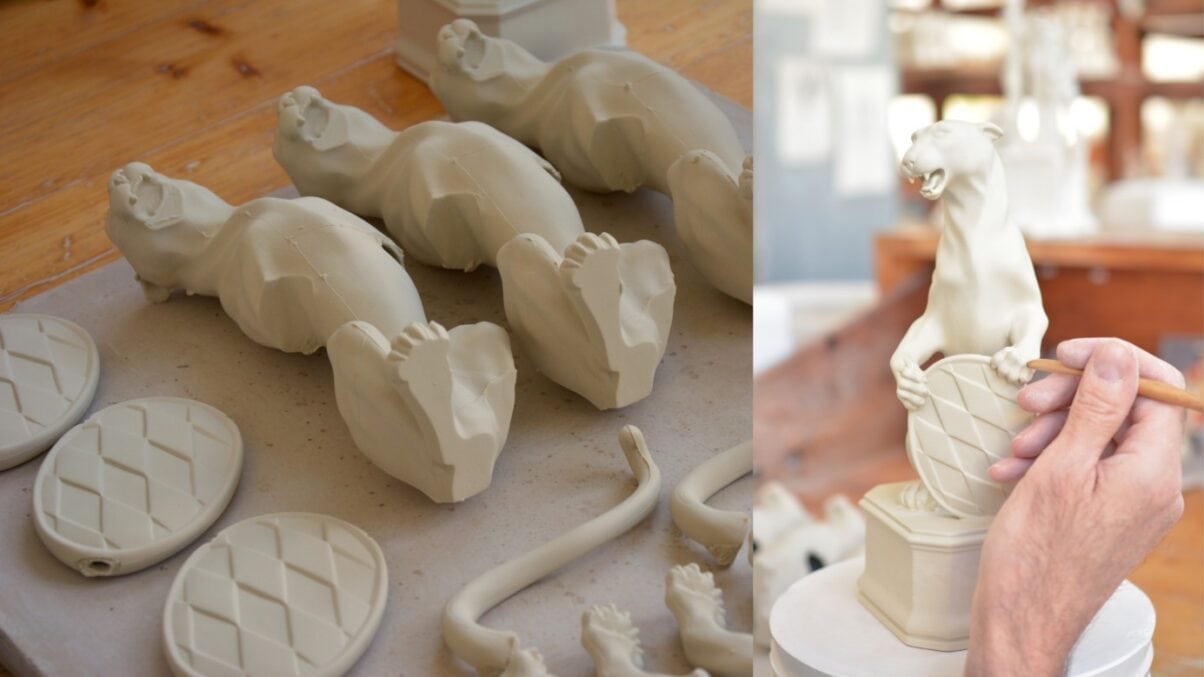 „Manu factum“ bedeutet handgefertigt: Die Nymphenburger Manufaktur verzichtet auf jegliche Automatisierung im Fertigungsprozess. (c) Manufaktur Nymphenburg