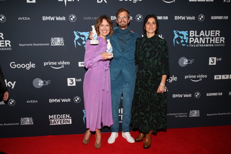 Julia Mehnert, Joko Winterscheidt und Mitra Polzin (c) Medien.Bayern - Johannes Müller