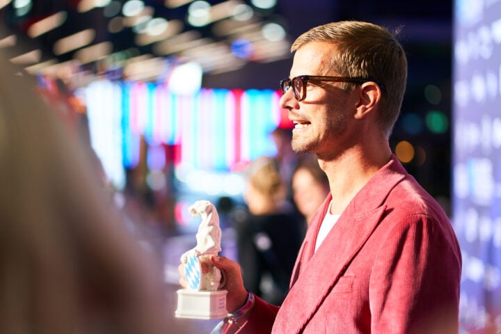 , Blauer Panther - TV & Streaming Award 2023, BMW Welt, München, 25. Oktober 2023, Foto: Jens Hartmann für Medien.Bayern GmbH