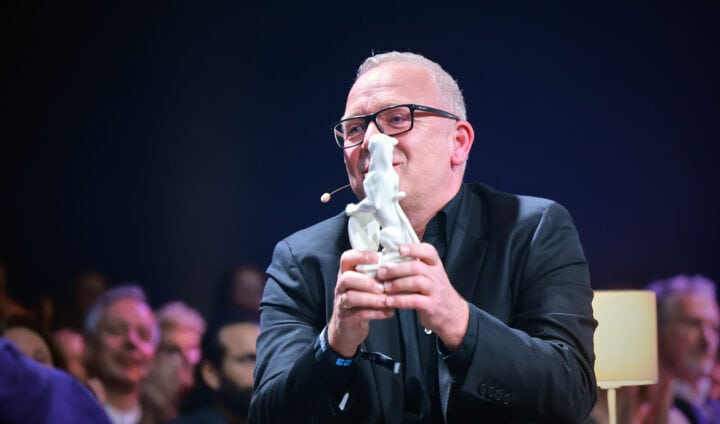 MUC/ München 25.10.2023 München: Preisverleihung Blauer Panther - Fernsehpreis BMW World © Johannes Simon