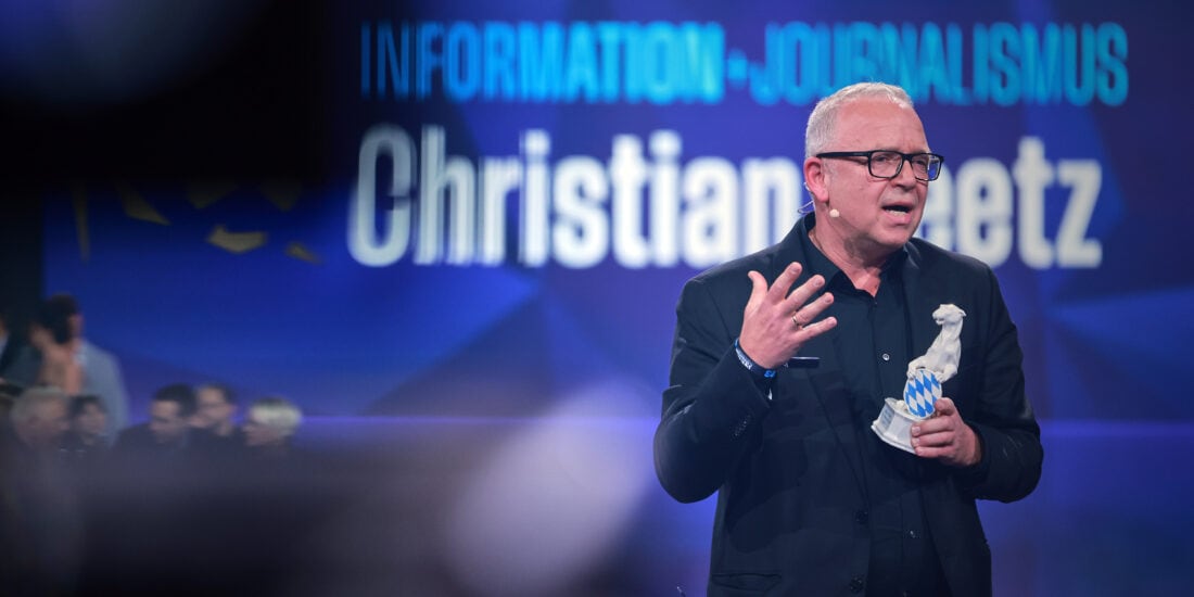 MUC/ München 25.10.2023 München: Preisverleihung Blauer Panther - Fernsehpreis BMW World © Johannes Simon