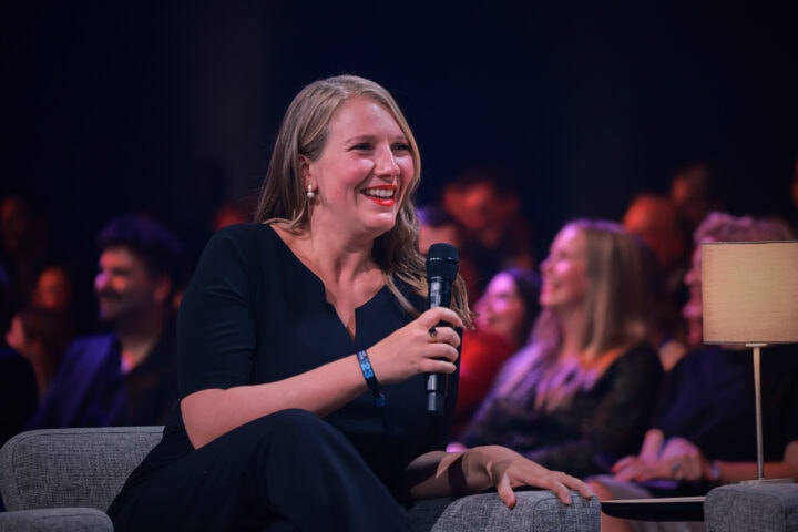 MUC/ München 25.10.2023 München: Preisverleihung Blauer Panther - Fernsehpreis BMW World © Johannes Simon