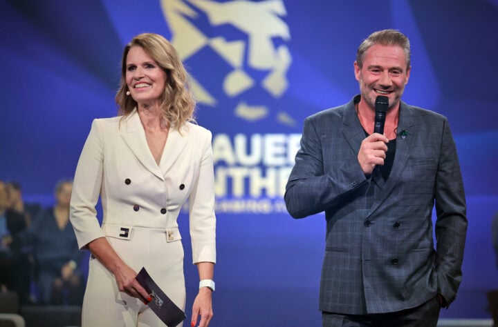 MUC/ München 25.10.2023 München: Preisverleihung Blauer Panther - Fernsehpreis BMW World © Johannes Simon