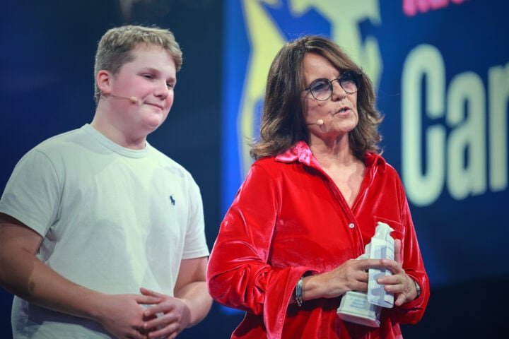 MUC/ München 25.10.2023 München: Preisverleihung Blauer Panther - Fernsehpreis BMW World © Johannes Simon