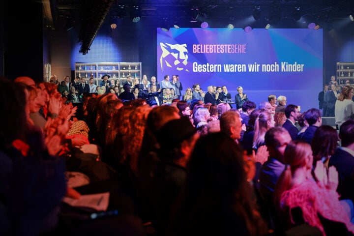 MUC/ München 25.10.2023 München: Preisverleihung Blauer Panther - Fernsehpreis BMW World © Johannes Simon