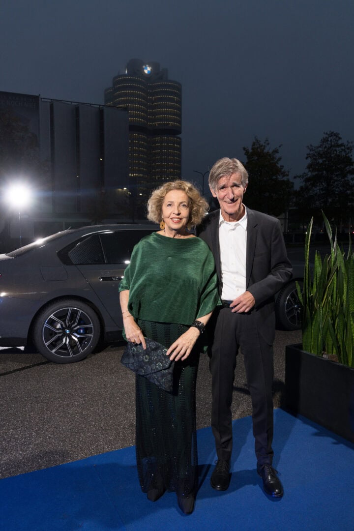 Michaela May, Bernd Schadewald, Blauer Panther - TV & Streaming Award 2024, BMW Welt, München, 23. Oktober 2024, Foto: Jens Hartmann für Medien.Bayern GmbH