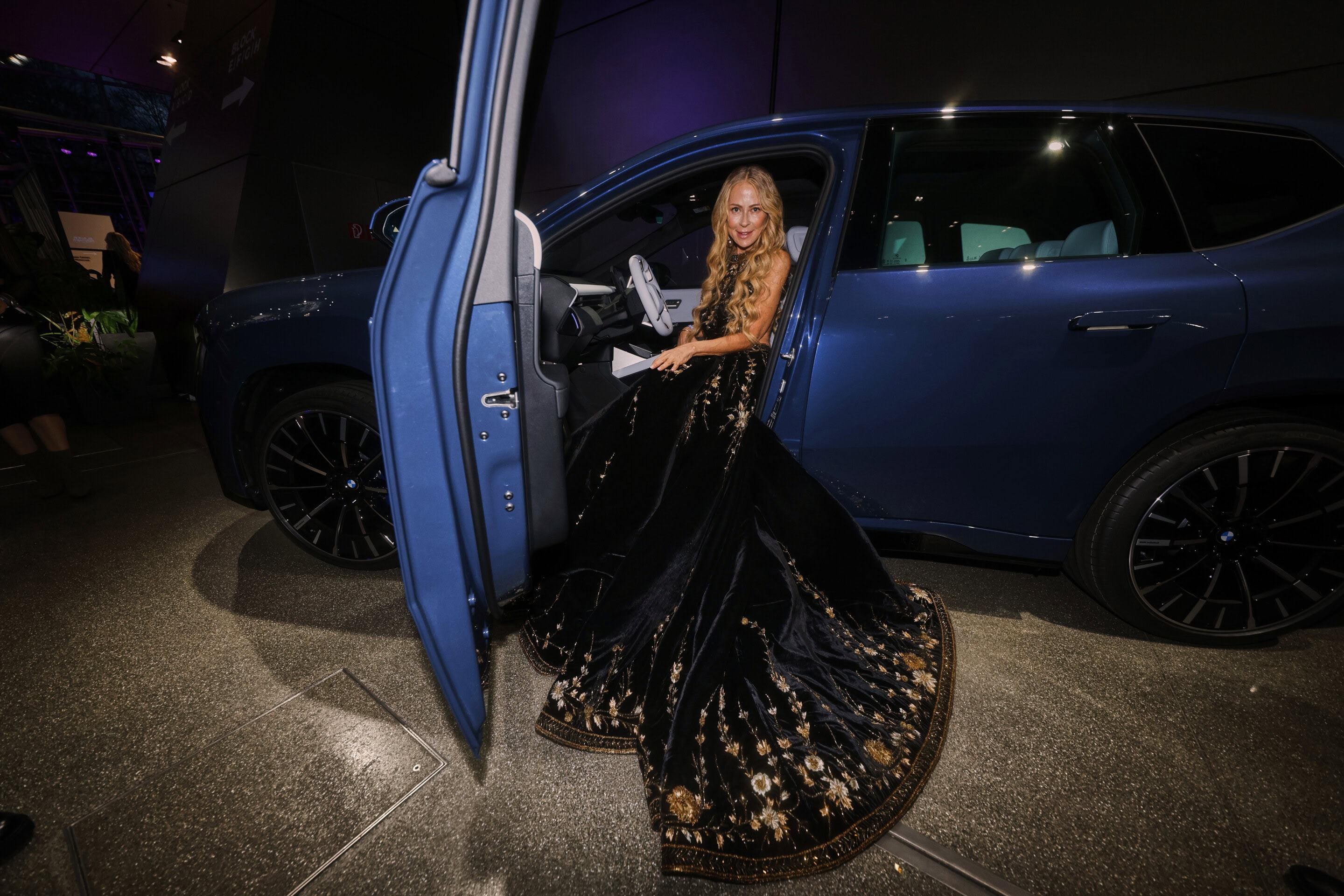 MUC/ München 22.10.2025 München: Blauer Panther 2025 - Mood - Blauer Teppich © Johannes Simon